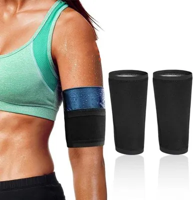 Zdjęcie produktu dla Rękaw na ramiona do uprawiania sportu i fitnessu – termiczny rękaw wyszczuplający – efekt sauny dla szczuplejszych ramion
