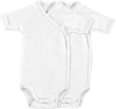 Produktbild von Alvi ALVI Baby Bodys 2er kurzarm off-white/off-white, 56