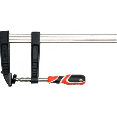 Obrázek produktu pro Yato YT-6441, Svorka tvaru F, Polypropylen (PP), Ocel, Termoplastická guma, 1 kusů, 15 cm