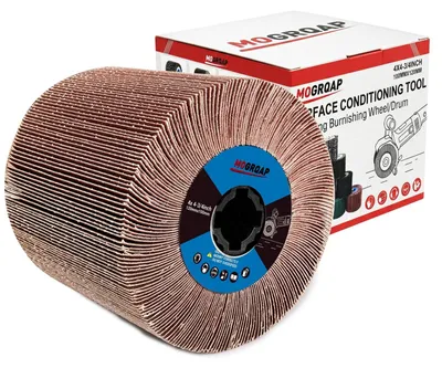 Produktbild von Schleifbürste mit 80 Körnung für Holz und Metall