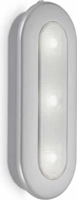 Image de Push-Light LED, 15,2 cm, 0,4 W, argent, Briloner Leuchten