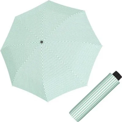 Obrázek produktu pro Doppler Fiber Havanna Sailing Day Mint - dámský skládací deštník