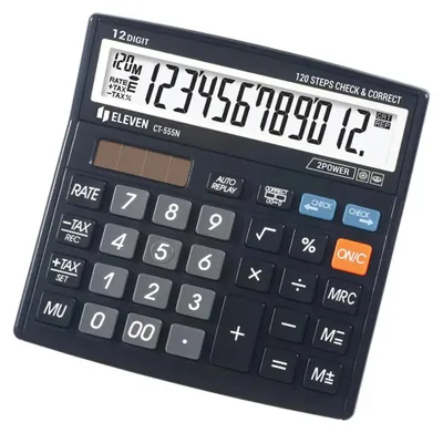 Zdjęcie produktu dla Eleven Office calculator CT555N black
