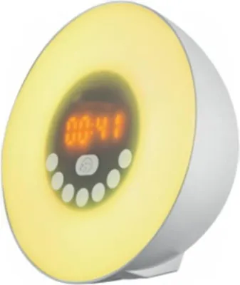 Immagine prodotto di Sveglia luminosa Grundig con radio FM - sveglia con suoni naturali e simulazione di zonsopgang - funzione snooze e timer