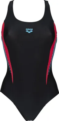 Produktbild von Arena W THREEFOLD V BACK ONE PIECE BLACK-BLACK-ANGURIA 36