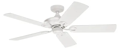 Image de Ventilateur de plafond pour l'extérieur avec chainette Outdoor Maribel 132 cm Blanc