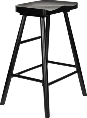 Produktbild von Housecraft Living Vander Barhocker 64 cm Schwarz