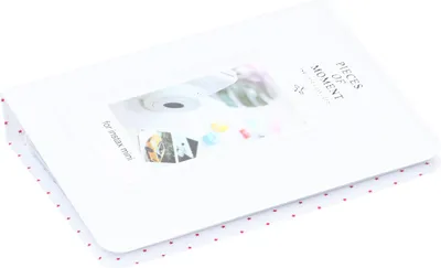 Produktbild von 3 Zoll 64 Taschen Fotokarten-Aufbewahrungshülle Mini-Album für Fujifilm Instax Mini 9Weiß