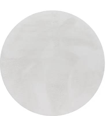 Produktbild von TT Home Wohnzimmer Teppich Hochflor Langflor Kunstfell Weich Modern Unifarben Flauschig Größe 120 cm Rund
