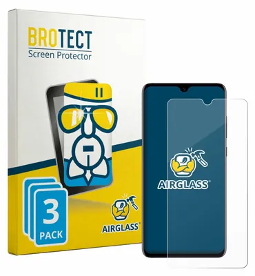 Produktbild von 3x BROTECT Schutzglas für Huawei Mate 20 Schutzfolie Panzer Folie Glas Display Schutz klar
