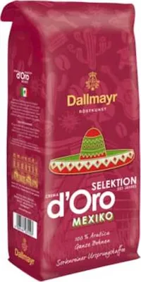 Produktbild von Dallmayr Kaffee Crema d'Oro Selektion des Jahres aus Mexiko | ganze Bohne | 1000g