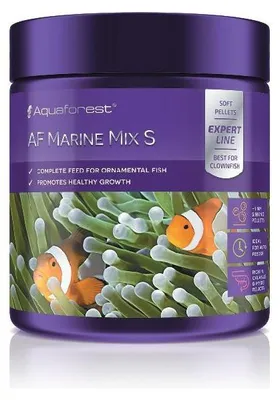 Produktbild von Aquaforest Marine Mix S 120g - Futter in Granulatform für fleischfressende Fische