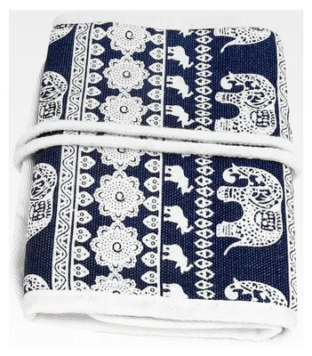 Produktbild von Großes Oxford-Etui für Stricknadeln, Langlebige und Kratzfeste Aufbewahrungstasche für Häkelnadeln, Praktische Aufbewahrung von Strickwerkzeugen und Zubehör
