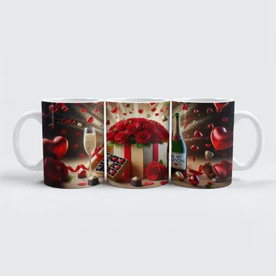 Image de Tasse Raxxa Premium « Coffret cadeau romantique pour la Saint-Valentin »