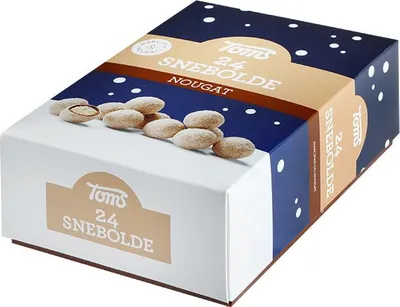 Produktbild von Toms Snebolde Nougat 24er