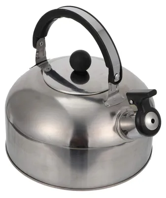 Produktbild von Edelstahl-Flötenkessel 2,5 Liter für Tee und Kaffee