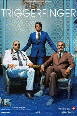 Imagen del producto de TriggerFinger - En Concierto 2014 - CARTEL / POSTER - 40x60 cm
