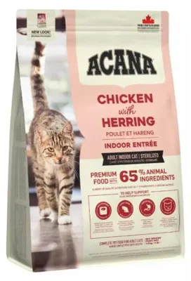 Zdjęcie produktu dla ACANA Indoor Entrée - sucha karma dla kotów - 1,8 kg