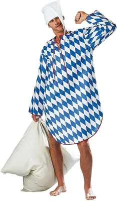 Produktbild von Bayerisches Nachthemd Schlafanzug , Größe:XL