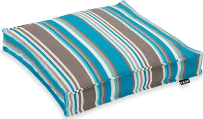 Produktbild von H.O.C.K. Yucatan Outdoor Sitzkissen Stuhlkissen: Wasserabweisend und Lichtecht für den Garten 40x40x5cm aqua blue