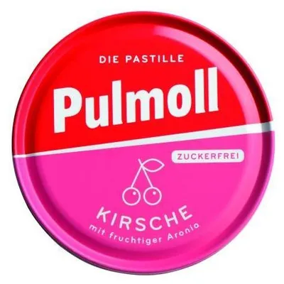 Immagine prodotto di Caramelle Pulmoll alla ciliegia senza zucchero 50 g