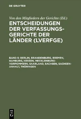 Produktbild von Berlin, Brandenburg, Bremen, Hamburg, Hessen, Mecklenburg-Vorpommern, Saarland, Sachsen, Sachsen-Anhalt, Thüringen