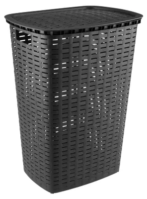 Produktbild von Mömax Wäschetonne Anna Grau ca. 53 l