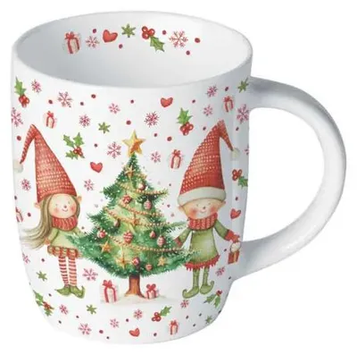 Image de Ambiente Tasse – Lutins près de l'arbre
