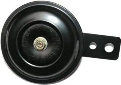 Produktbild von Universal Motorrad Hupe schwarz 12V Ø 7 cm für Honda Suzuki Kawasaki Yamaha Horn