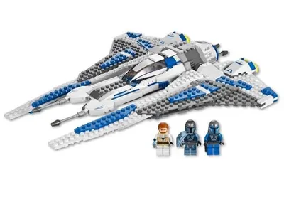 Produktbild von Lego 9525 Star Wars Pre Vizsla´s Mandalorian Fighter Inkl. 3 Figuren