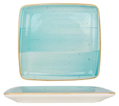 Zdjęcie produktu dla Miska do serwowania Bonna - Aqua - Porcelana - 22x20 cm
