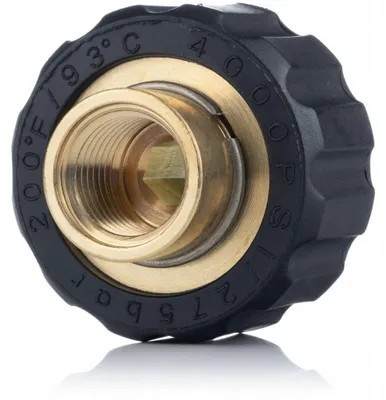 Productafbeelding van Snelkoppeling Set Vervanging – M22x1,5 D12 1/4" M | 250 bar, 150°C | Compatibel met Hogedrukreiniger Kärcher HD HDS
