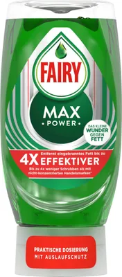 Produktbild von Fairy Spülmittel Max Power 370ml - Wunder gegen Fett (1er Pack)