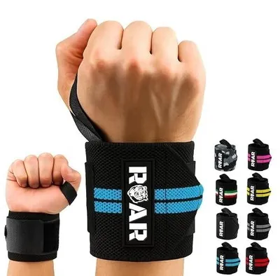 Zdjęcie produktu dla Bandaż na nadgarstek elastyczny do fitnessu kulturystyki crossfitu