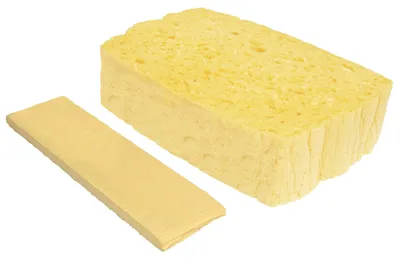 Produktbild von Spontex Quellschwamm aus 100 % biologisch abbaubarer Zellulose, 1 x 10er Pack, i