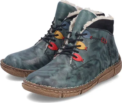 Produktbild von Rieker Damen Schnürschuh 39148-38, 39148-39, 39148-40, 39148-42 RIE-Z3724 grün 42
