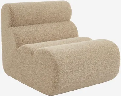 Immagine prodotto di Poltrona effetto alpaca, Beige