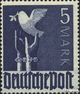 Produktbild von Briefmarken Alliierte Bes.-Gem.Ausg. 1947 Mi 962a gestempelt I. Kontrollratsausgabe