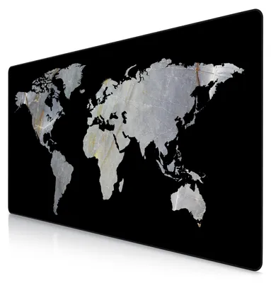 Immagine prodotto di Mousepad da gioco Titanwolf, XXXL Speed Mousepad 1200 x 600 mm, velocità e precisione, nero marmo