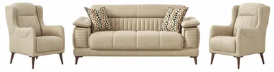 Produktbild von Sofa Set Baoshi, Beige Stellvariante 2+1+1