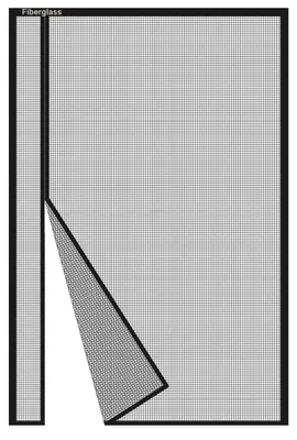Image de Solidchoice - Moustiquaire magnétique, 225 x 205 cm, pour portes