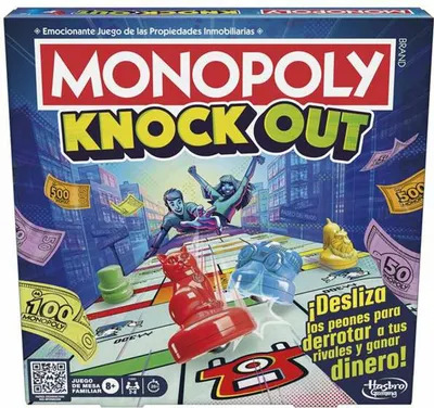 Obrázek produktu pro Hasbro Monopoly Knockout, 8 rok/roky, 20 min