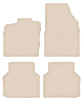 Immagine prodotto di Tappetini in moquette per Audi Q4 2021-2022 (e-tron) – set 4 pezzi, beige, su misura – Wielganizator FORTUNA