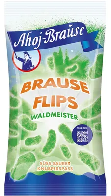 Produktbild von Ahoj-Brause Brause Flips Waldmeister 60g
