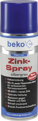 Immagine prodotto di beko Zink-Spray TecLine silbergrau 400 ml