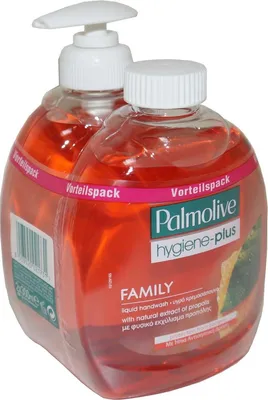 Produktbild von Palmolive Hygiene-Plus Family Antibacterial Soap - Liquid Soap for Gentle and Hygienic Hand Cleaning