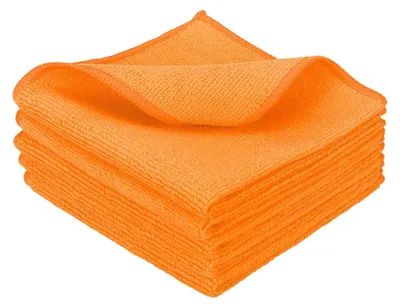 Productafbeelding van Omgoods - Set van 5 Microvezel Keukendoeken - Herbruikbare en Duurzame Theedoeken in Oranje