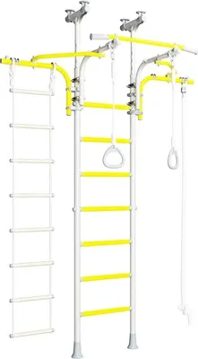 Produktbild von Wallbarz Sprossenwand Transformer 7D in Weiß ,EG-KSK-007W