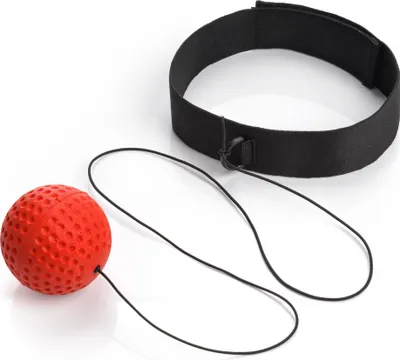 Produktbild von Meteor Reflexball für Boxtraining – Verstellbares Stirnband, Reaktionsball für Koordination & Reflexe