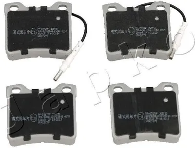 Obrázek produktu pro JAPKO 510616, sada brzdových destiček, zadní, kompatibilní s: MERCEDES-BENZ VITO Bus (638), V-Klasse (W638/2), VITO Kasten (638), a také s PEUGEOT 406